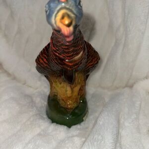 Vintage Wild Turkey Ceramic Turkey Bourbon Decanter w/ Stopper
